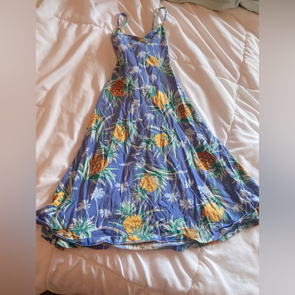 old navy tweens pineapple dress